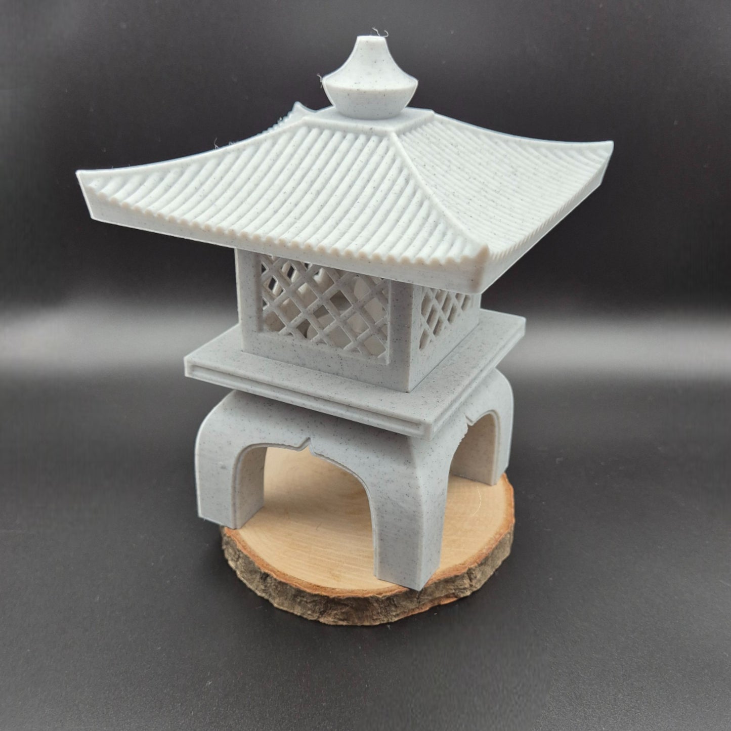 Japanische Mini-Lampe mit LED-Teelicht