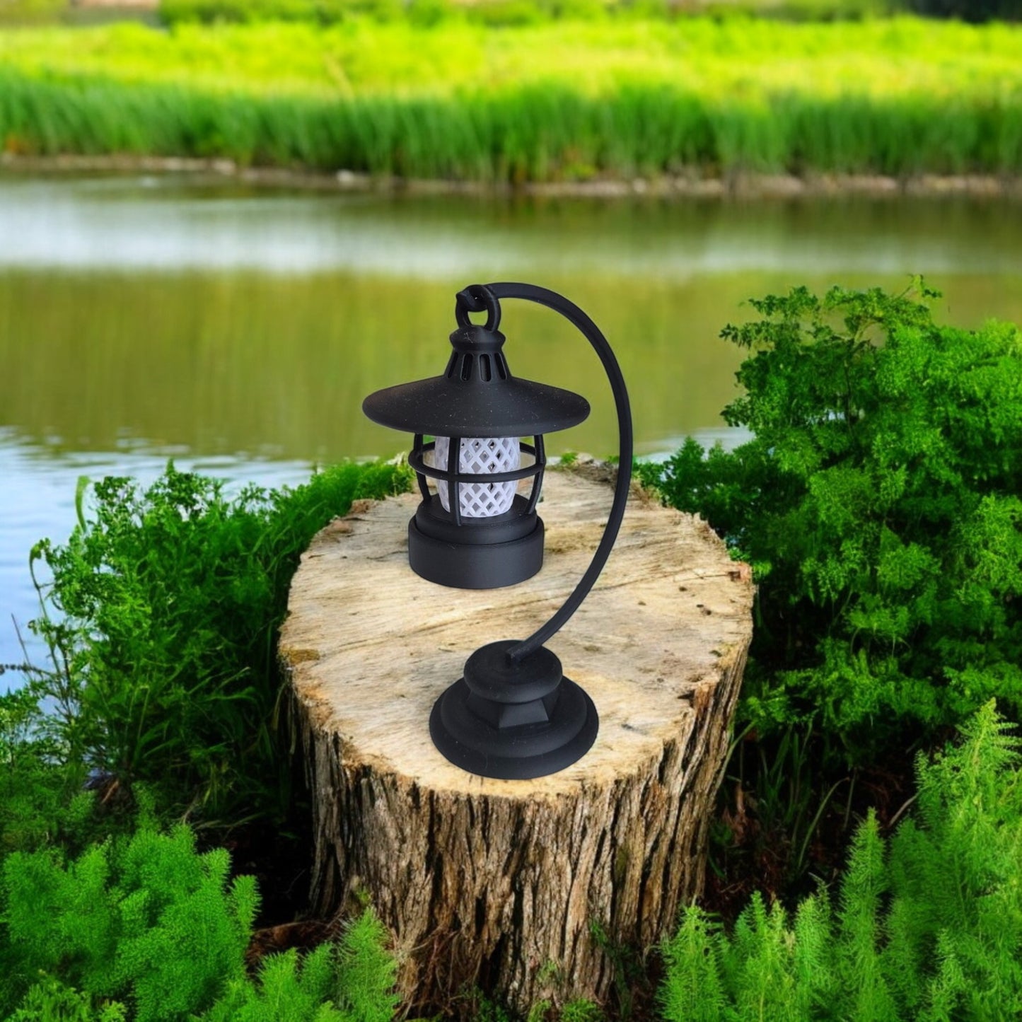 🏕✨ Mini Camping-Laterne mit LED-Teelicht – für stimmungsvolle Abende! ✨🏕