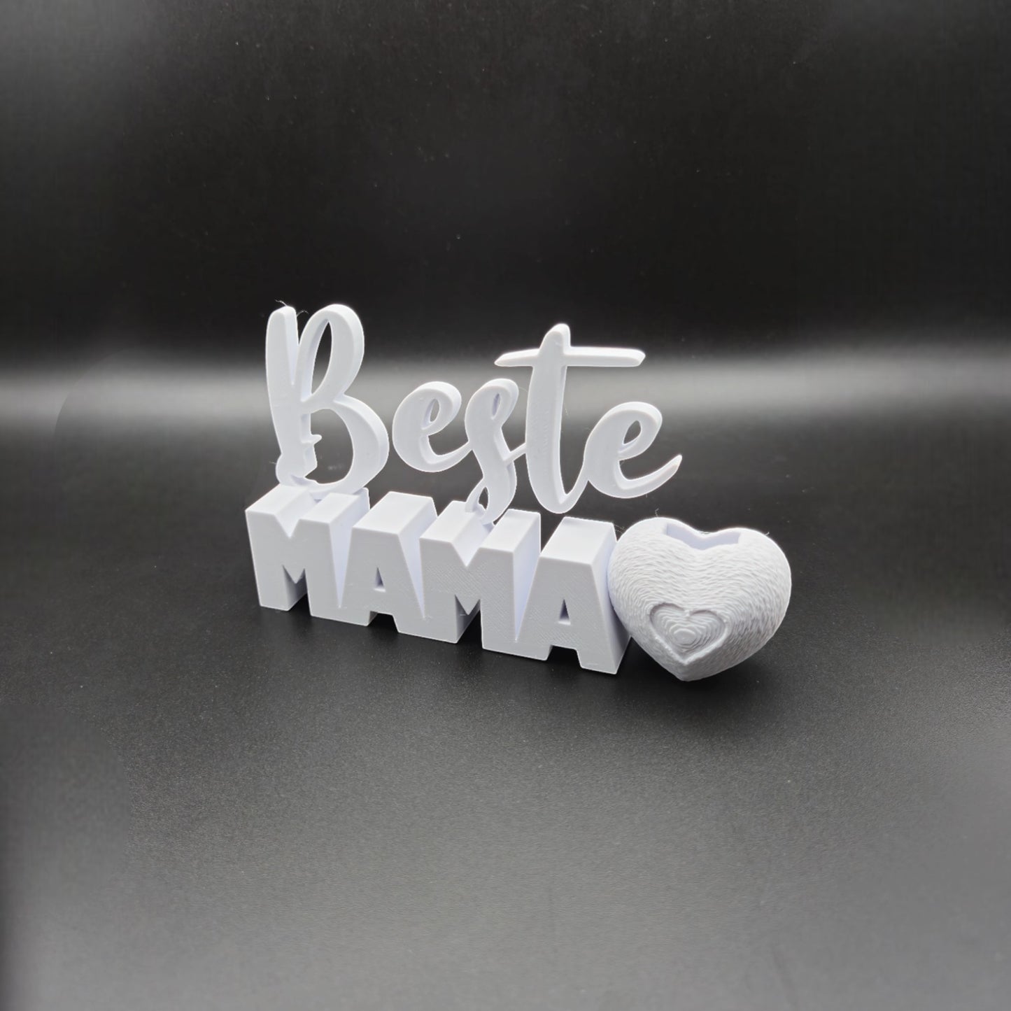 🌷 Kleine Vase „Beste Mama“ – Ein liebevolles Dankeschön 💝