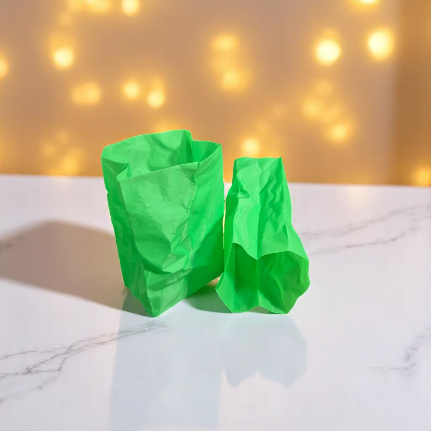 🌟 3D-Papiertüte „Retro Charme“ – Dekoration mit Twist 🌟