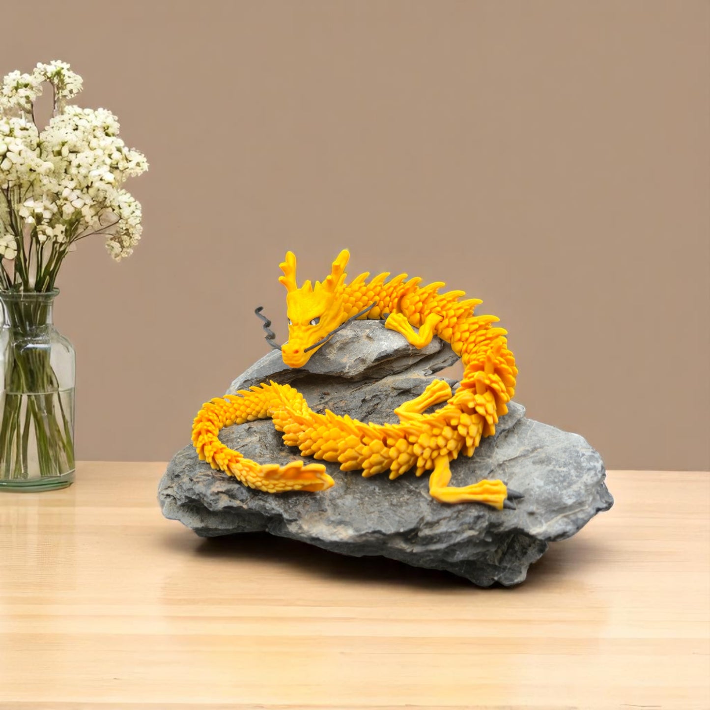 🟡 Goldener Shenron – Der legendäre Wunschdrache 🐉✨ (46 cm)