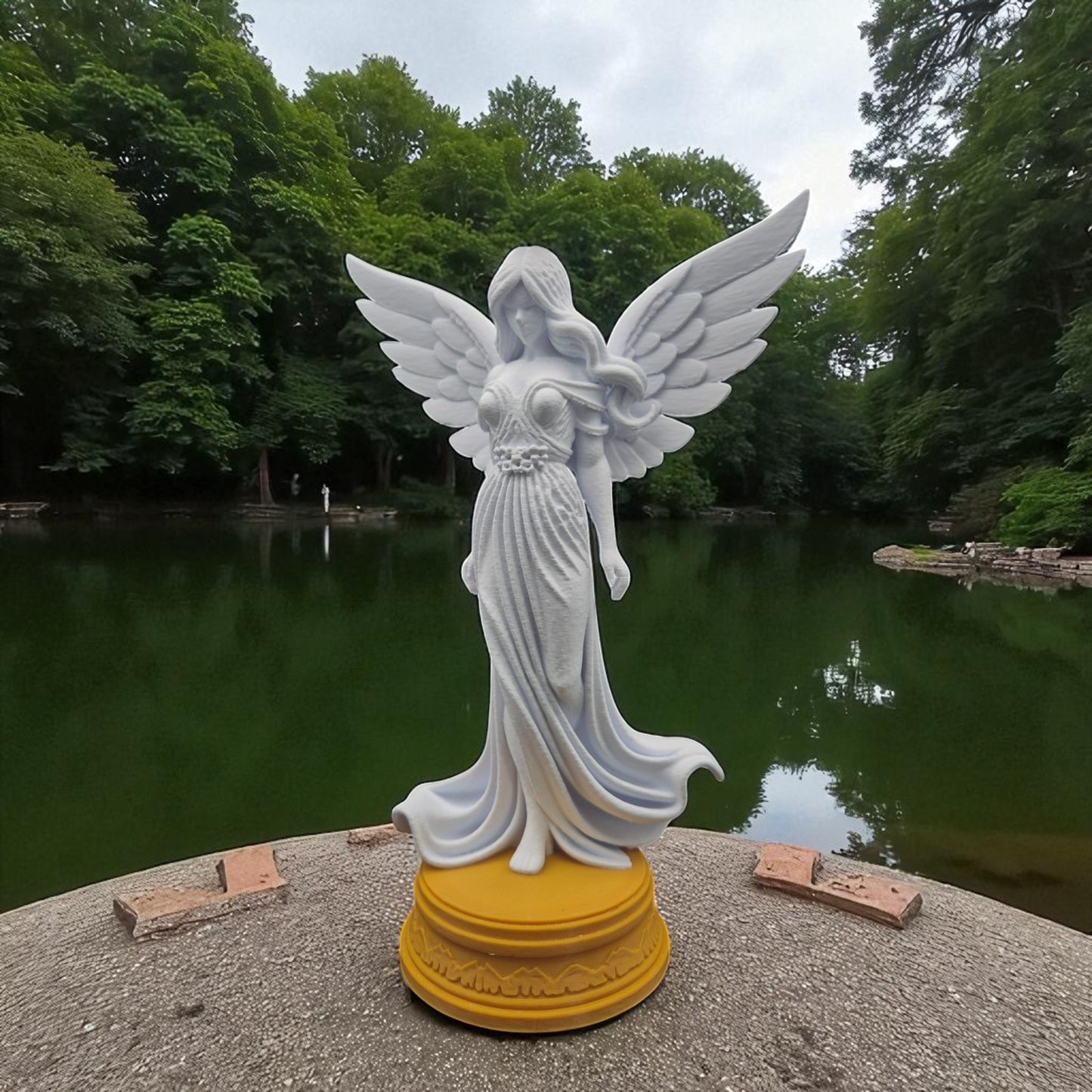 Elegante Engelsfigur