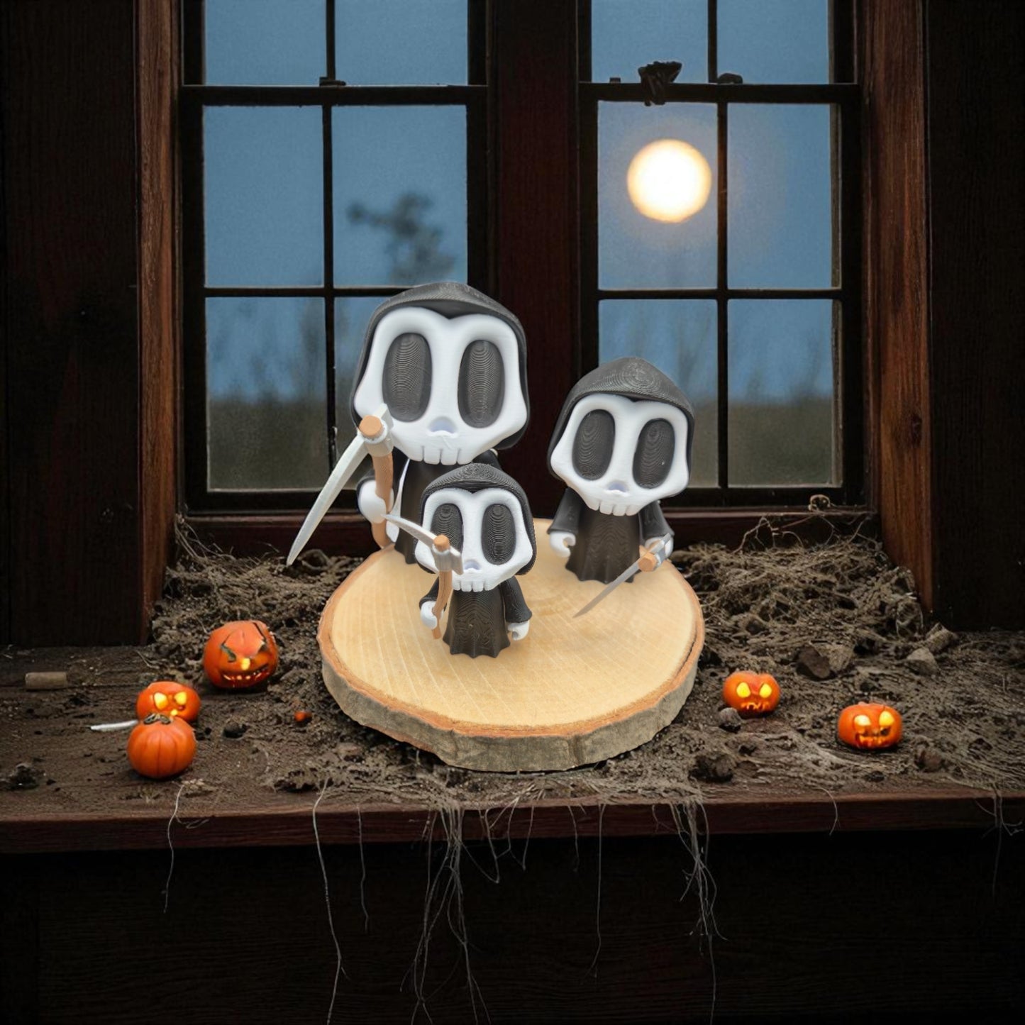 Süße Sensenmänner – kleine Begleiter mit Charme