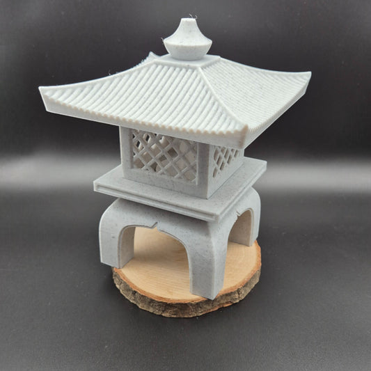 Japanische Mini-Lampe mit LED-Teelicht