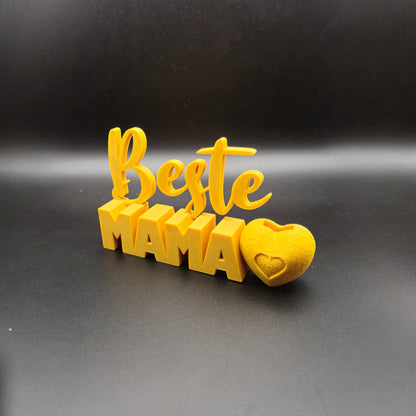 🌷 Kleine Vase „Beste Mama“ – Ein liebevolles Dankeschön 💝