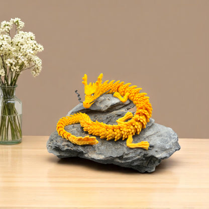 🟡 Goldener Shenron – Der legendäre Wunschdrache 🐉✨ (46 cm)
