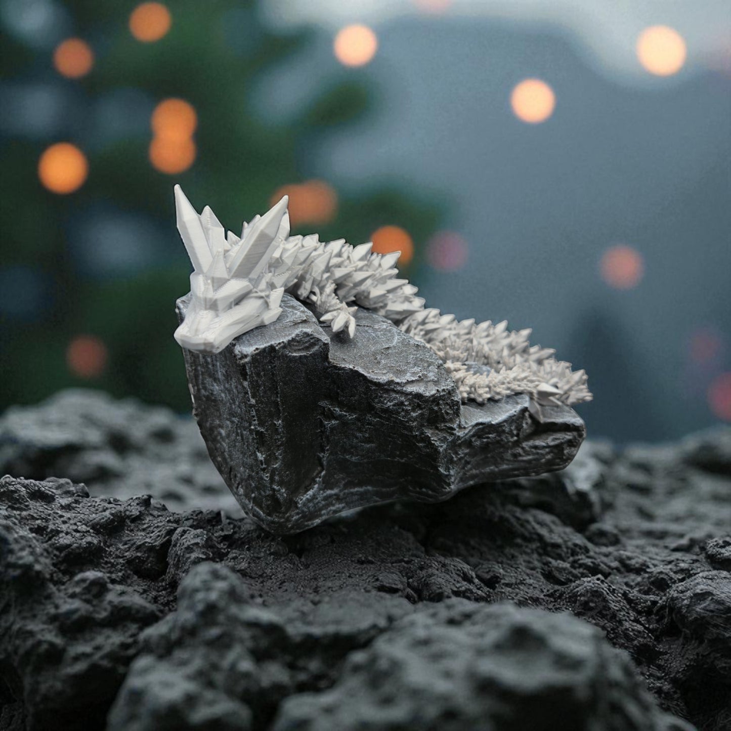 KristallDrache ca. 35cm  versch. Farben