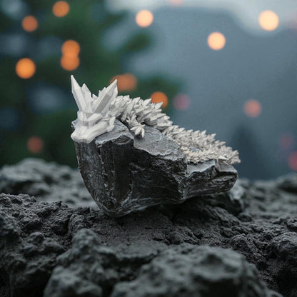 KristallDrache ca. 35cm  versch. Farben