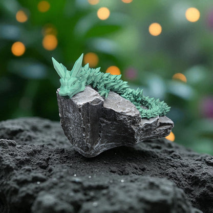 KristallDrache ca. 35cm  versch. Farben